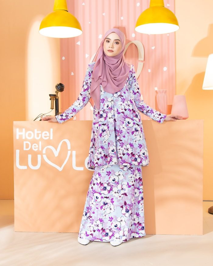 Kurung Lara - Blossom Purple - Image 2