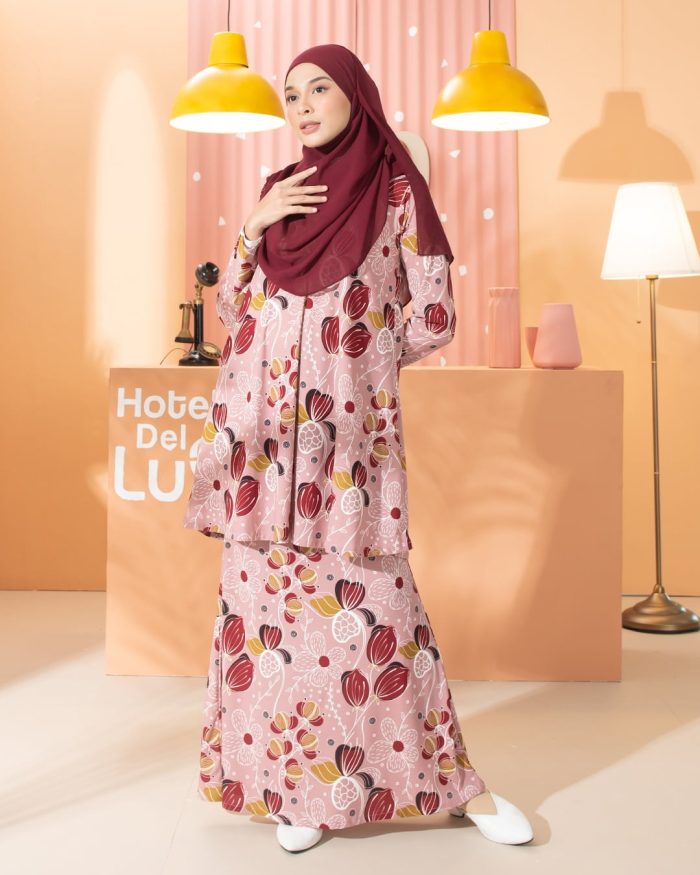 Kurung Lara - Crocus Rose