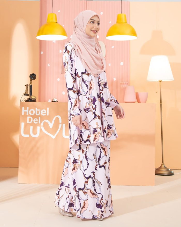 Kurung Lara - Soft Pink - Image 5