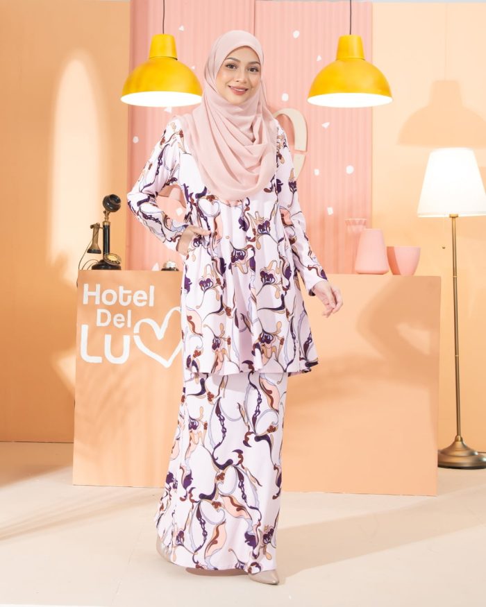 Kurung Lara - Soft Pink - Image 4