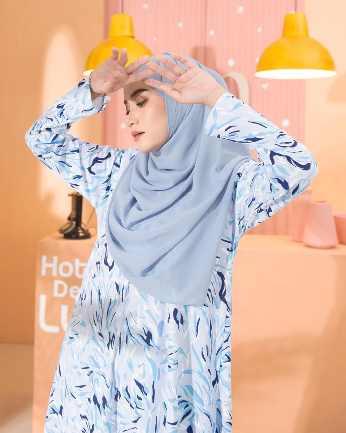 Kurung Lara - Scratch Blue - Image 4