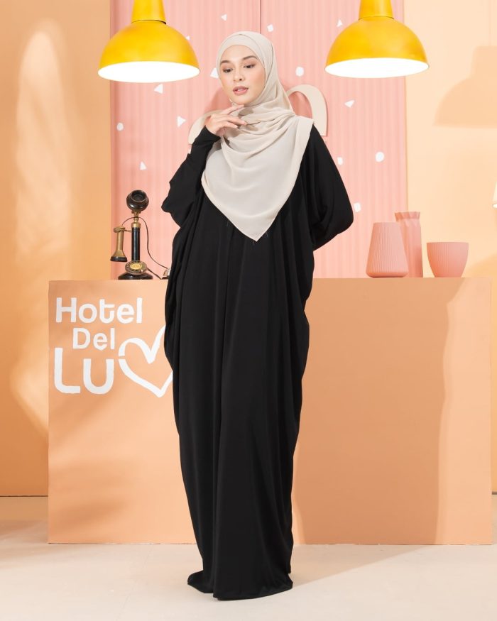 Kaftan Lana - Matte Black - Image 3