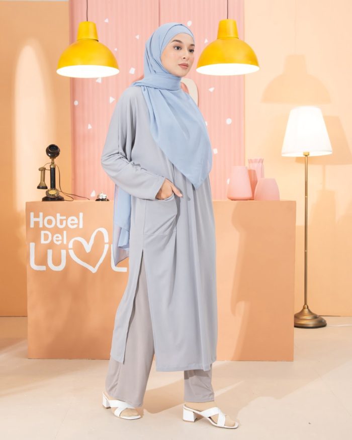 Tunic Lily - Pewter Grey