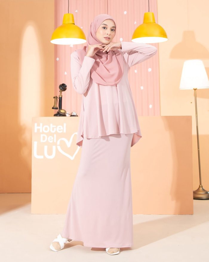 Kurung Lola - Rose Pink - Image 4