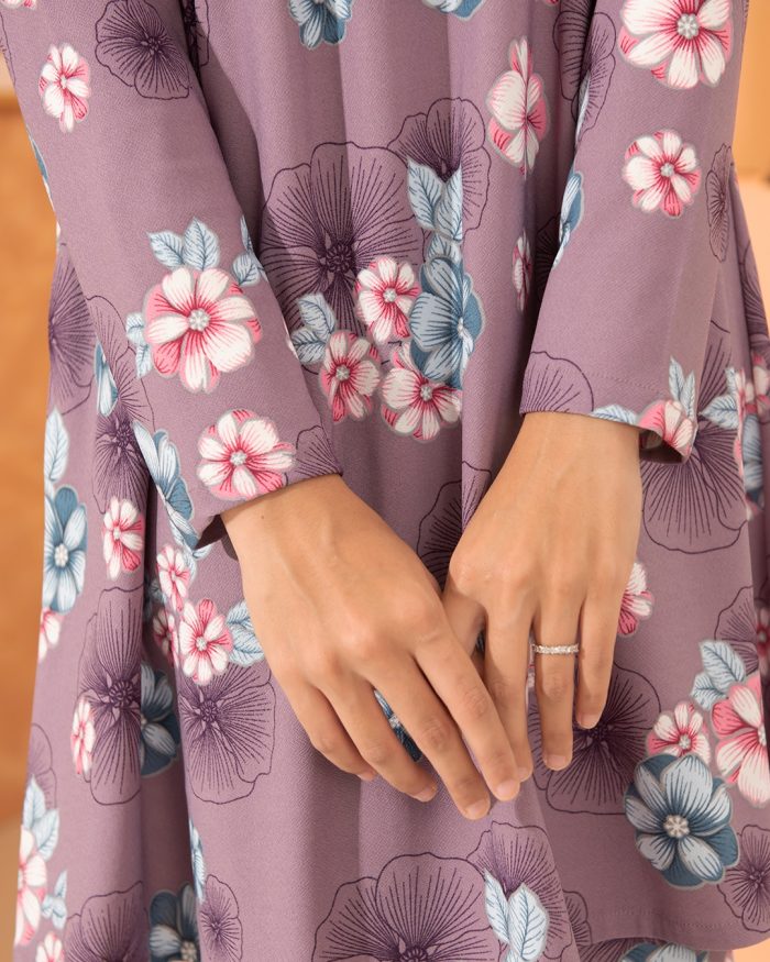 Kurung Lara - Camelia Purple - Image 5