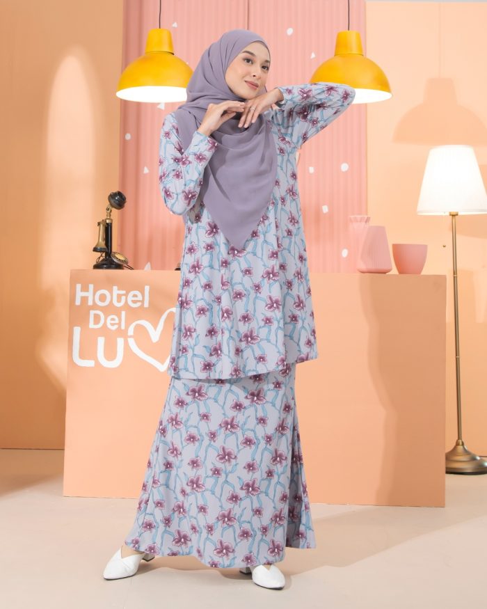 Kurung Lara - Clematis Lilac - Image 2