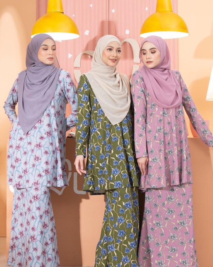 Kurung Lara - Clematis Lilac - Image 6