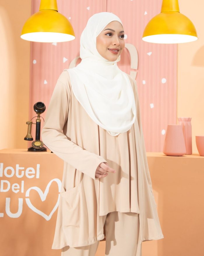 Cardigan Lulu - Wheat Nude