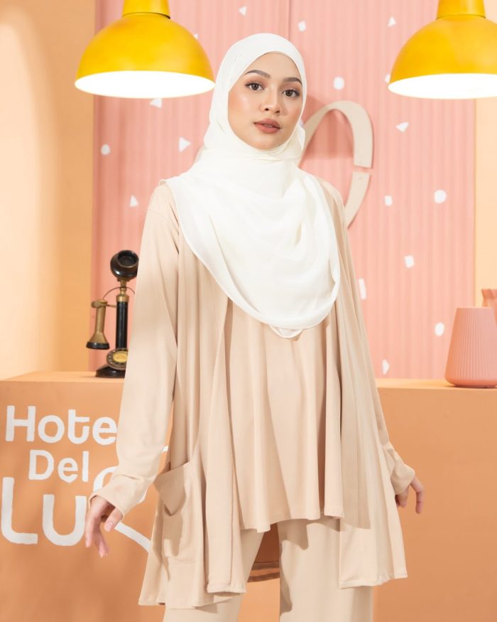 Cardigan Lulu - Wheat Nude - Image 4