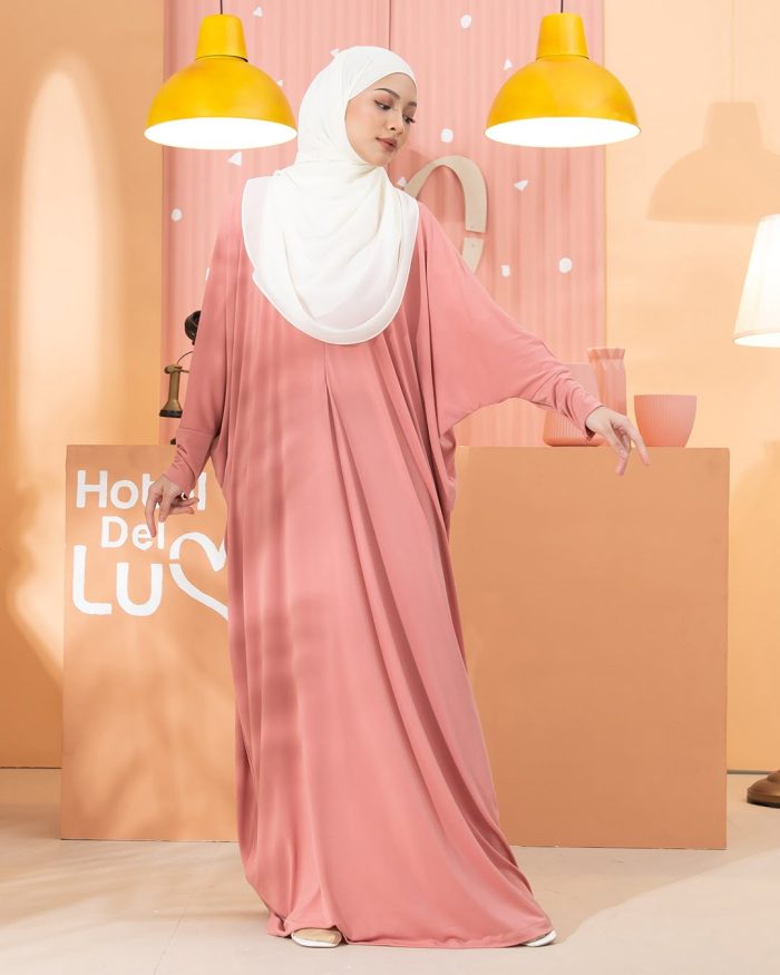 Kaftan Lana - Salmon Coral - Image 7