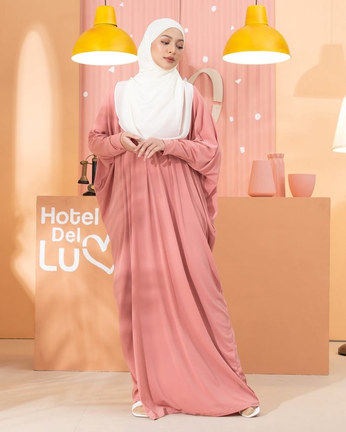 Kaftan Lana - Salmon Coral - Image 3