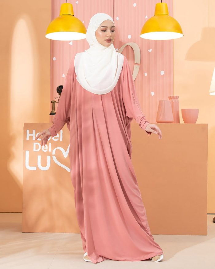Kaftan Lana - Salmon Coral - Image 4