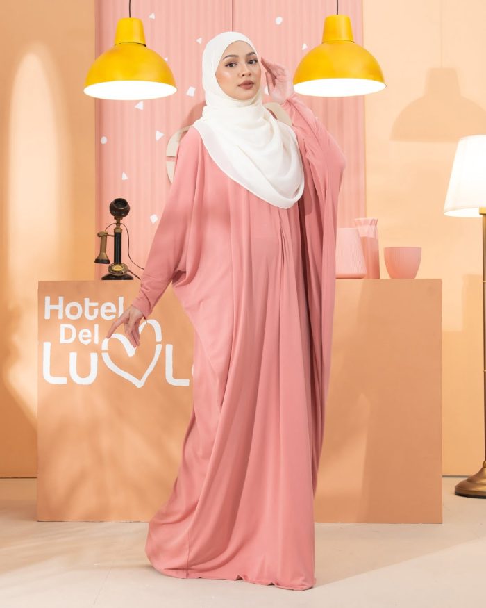 Kaftan Lana - Salmon Coral - Image 5
