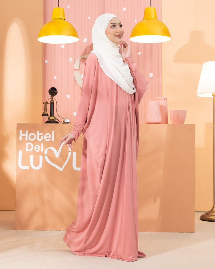 Kaftan Lana - Salmon Coral - Image 6