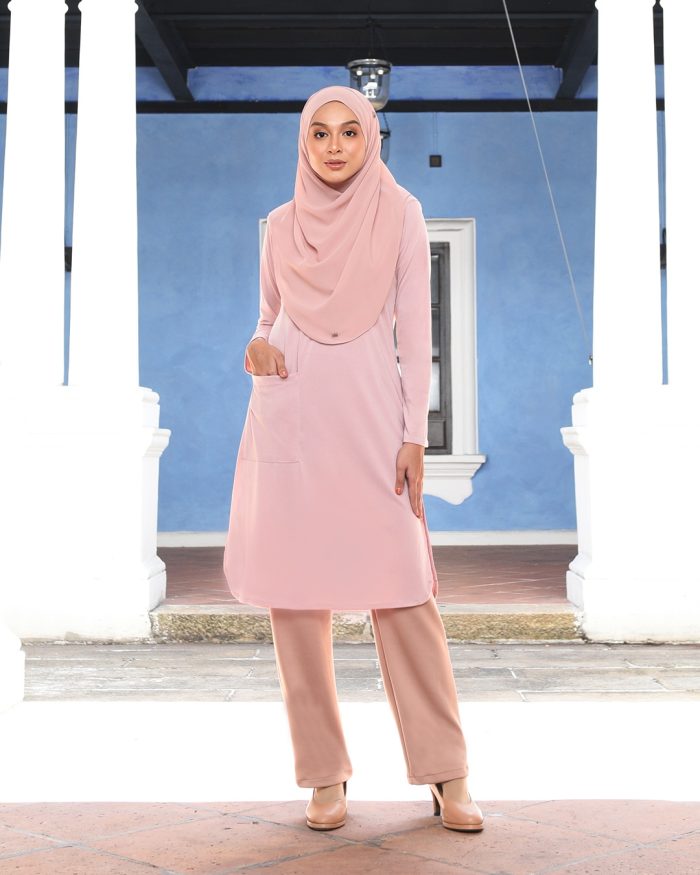 Tunic Poket Lusida - Rose Pink - Image 3