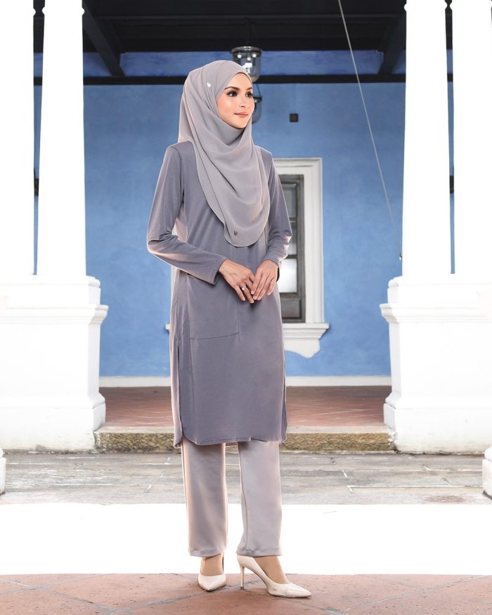 Tunic Poket Lusida - Light Grey - Image 4