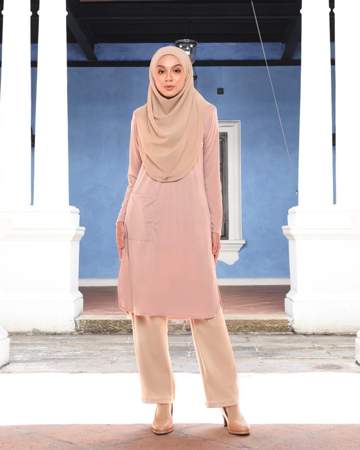 Tunic Poket Lusida - Sephia Nude - Image 2