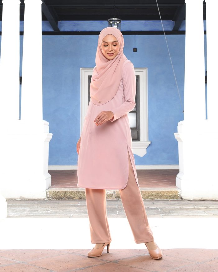Tunic Poket Lusida - Rose Pink - Image 4