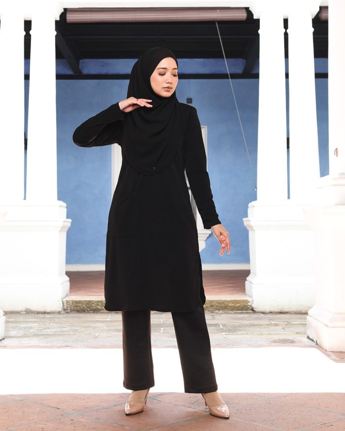 Tunic Poket Lusida - Matte Black - Image 2