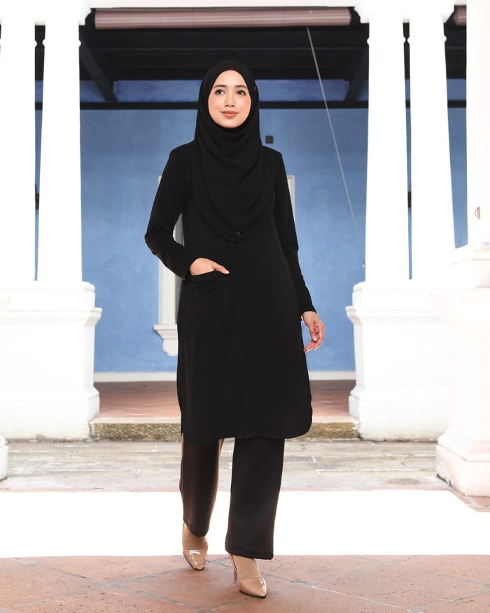 Tunic Poket Lusida - Matte Black - Image 4