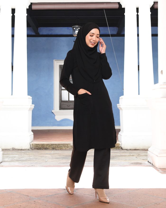 Tunic Poket Lusida - Matte Black - Image 3