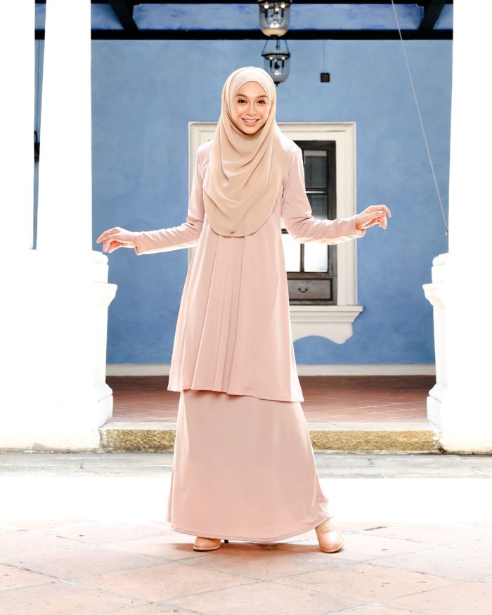 Baju Kurung Pahang Laura - Sephia Nude