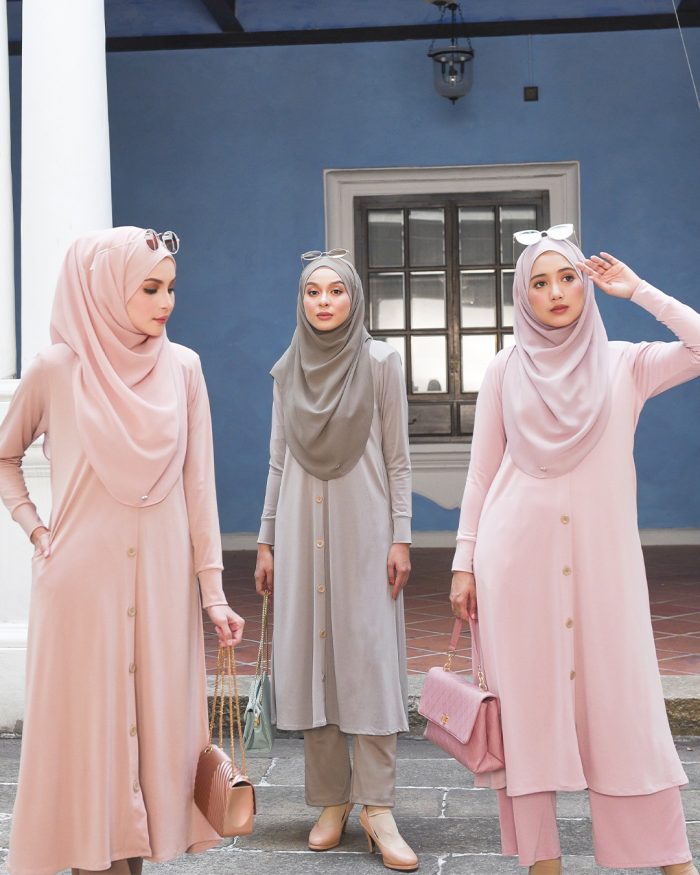 Dress Medi Lorna - Soft Pink - Image 6