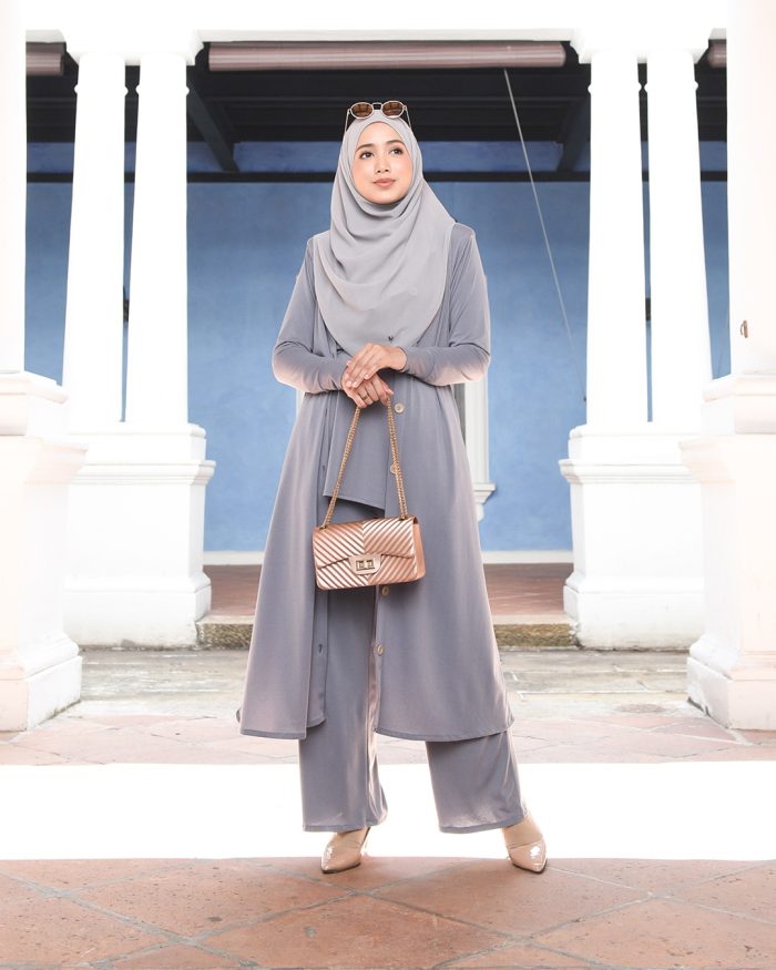 Dress Medi Lorna - Steel Grey