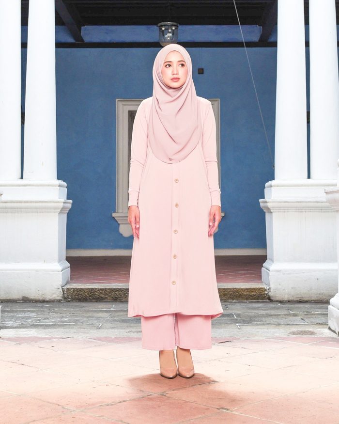 Dress Medi Lorna - Soft Pink - Image 2