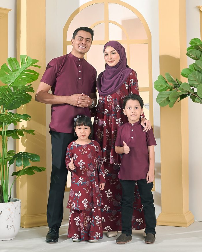 Kurta Luqman - Plum Purple - Image 4