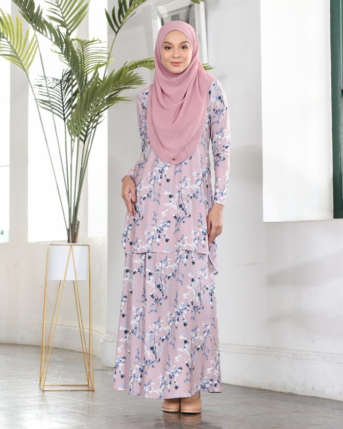 Baju Kurung Losra - Elder Pink