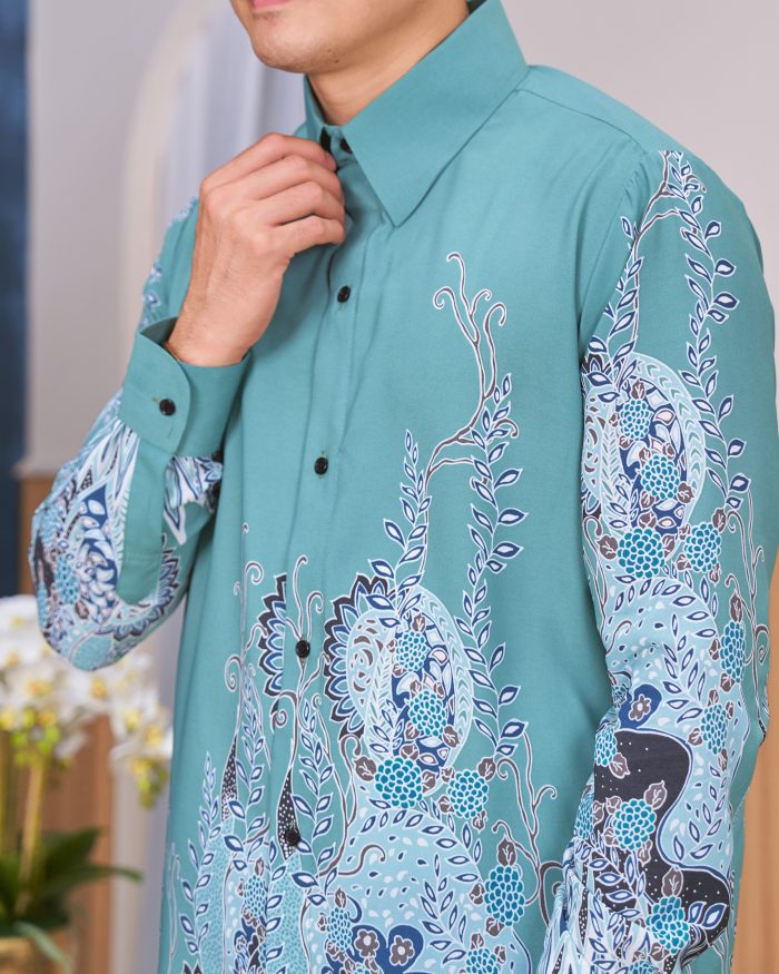 Kemeja Batik Sultan - Mariana Fern Green - Image 5