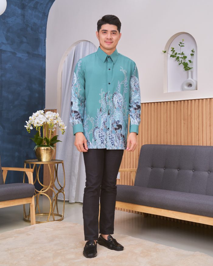 Kemeja Batik Sultan - Mariana Fern Green - Image 4