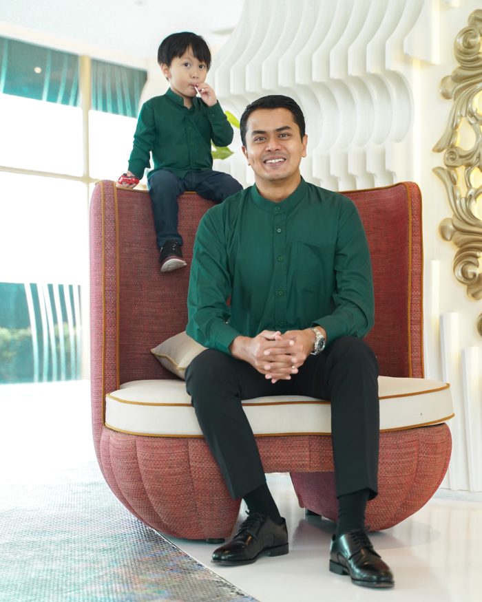 Baju Kurta Mizan - Emerald Green - Image 4