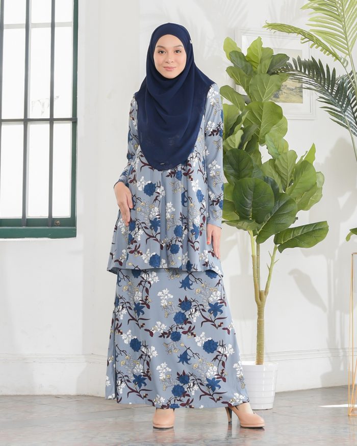 Kurung Lara – Azalia Blue