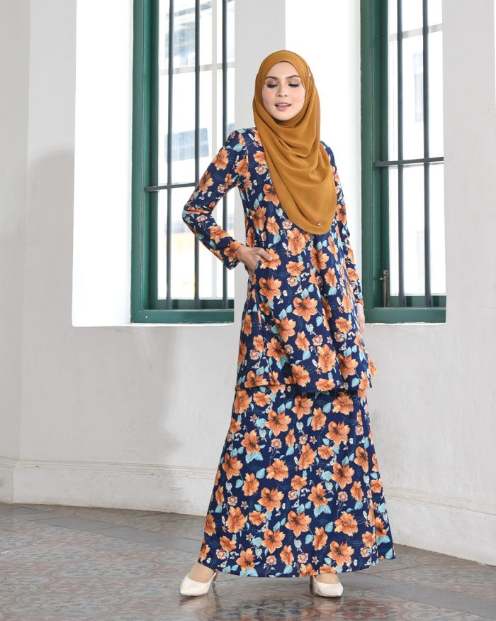 Kurung Lara – Diascia Blue - Image 3