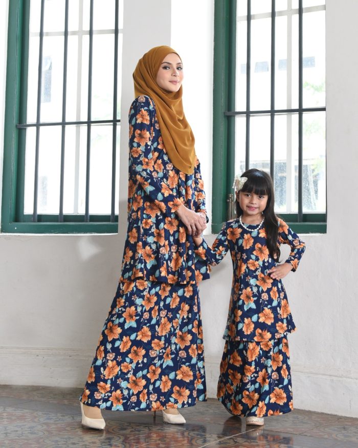 Kurung Lara – Diascia Blue - Image 5