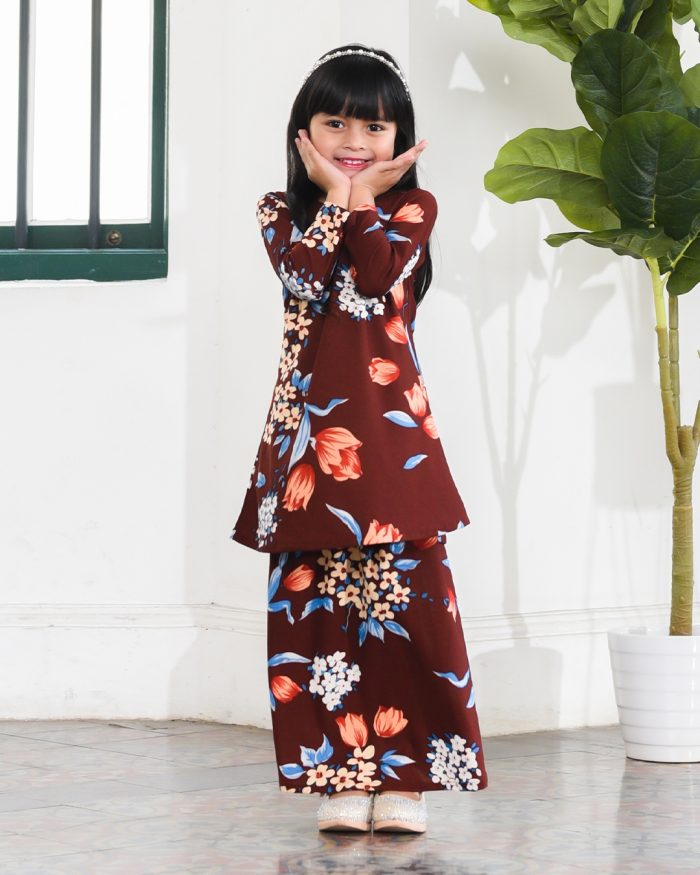 Kurung Lara Kids – Penny Brown - Image 4