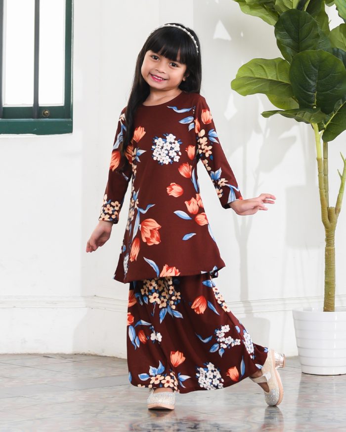 Kurung Lara Kids – Penny Brown - Image 3