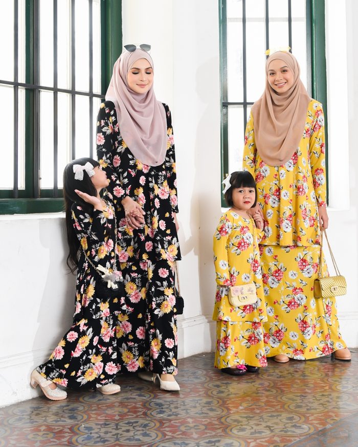 Kurung Lara Kids – Aster Yellow - Image 6