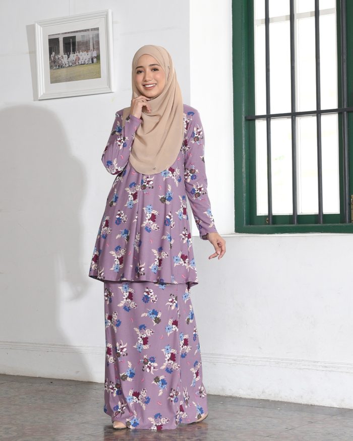 Kurung Lara – Primerose Purple