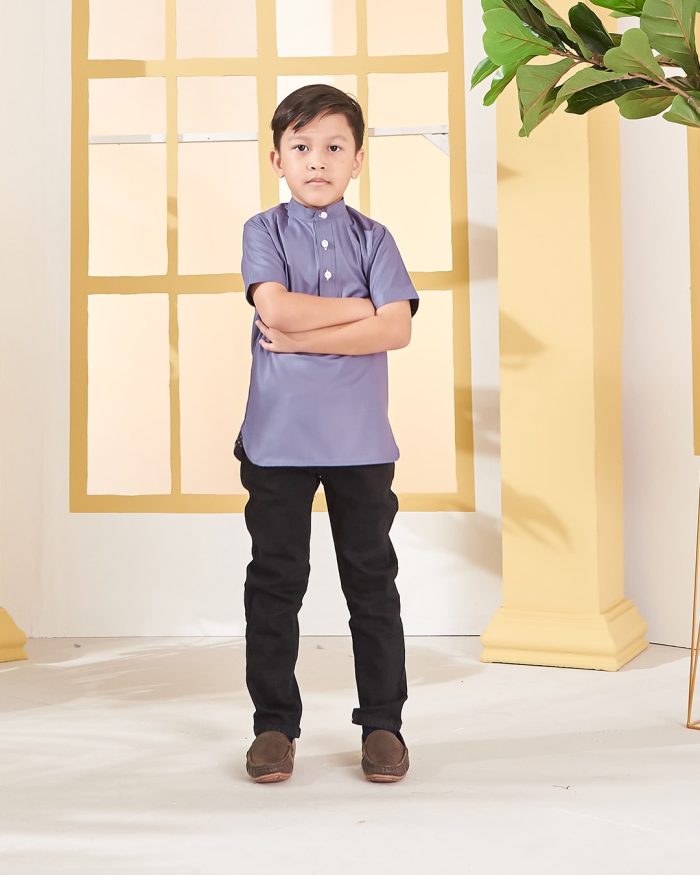 Kurta Luqman Kids - Lilac Purple