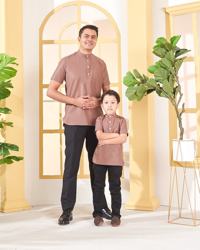 Kurta Luqman Kids - Sable Brown - Image 4