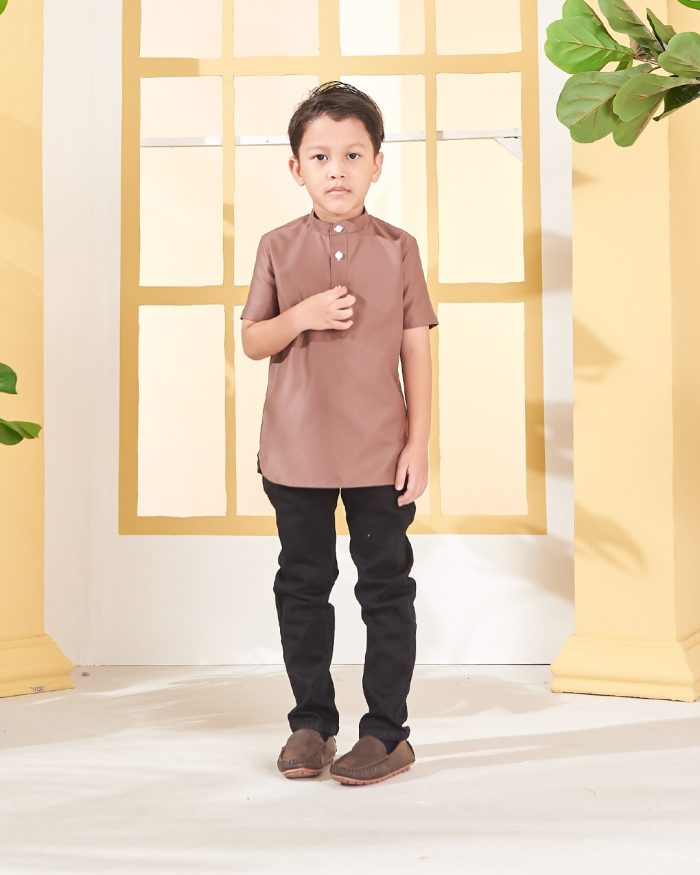 Kurta Luqman Kids - Sable Brown - Image 3