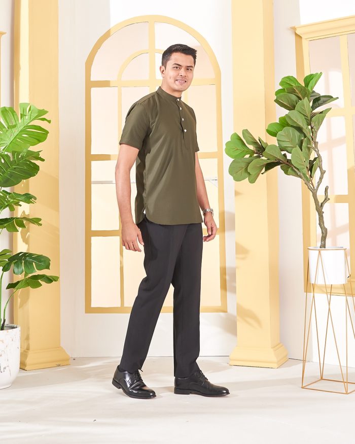 Kurta Luqman - Army Green