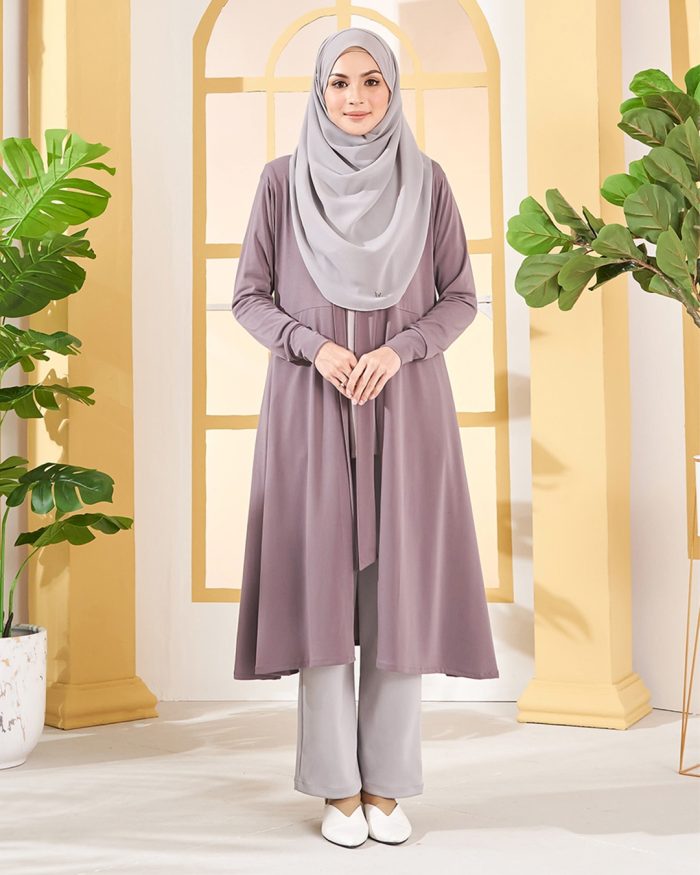 Long Cardigan Lina - Purple Haze - Image 6