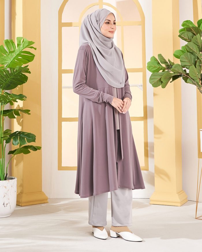 Long Cardigan Lina - Purple Haze - Image 5