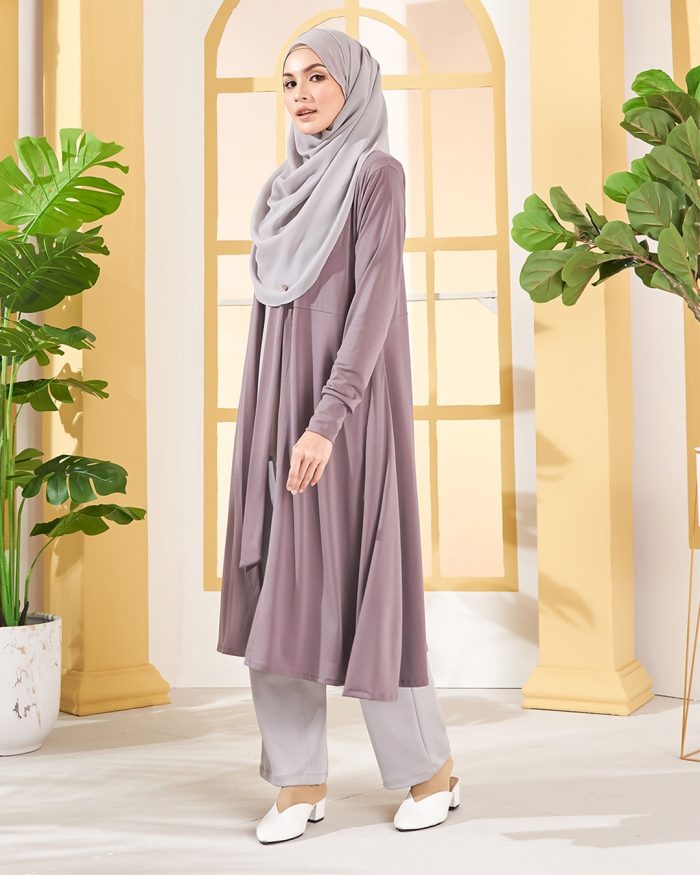 Long Cardigan Lina - Purple Haze - Image 3