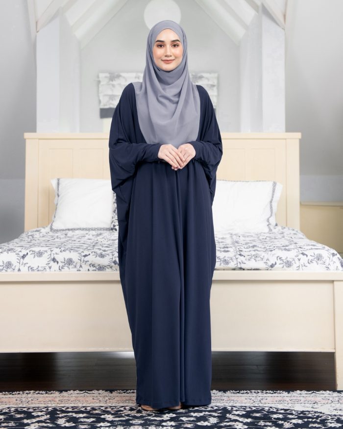 Kaftan Lana – Navy Blue - Image 4