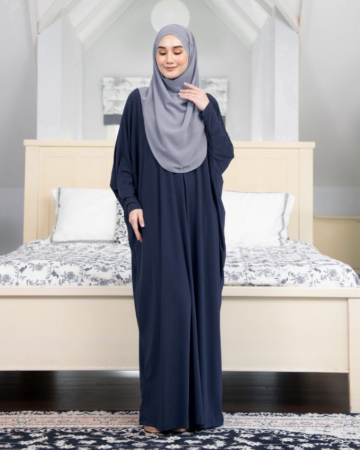 Kaftan Lana – Navy Blue - Image 3